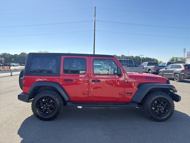 2022 Jeep Wrangler Unlimited Willys