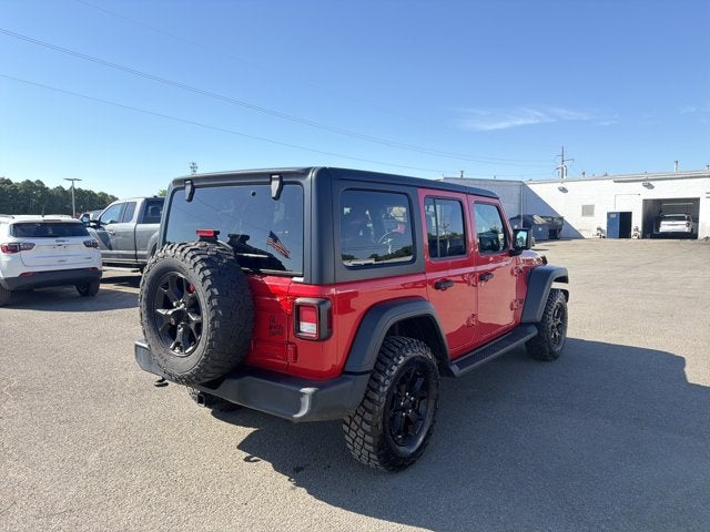 2022 Jeep Wrangler Unlimited Willys