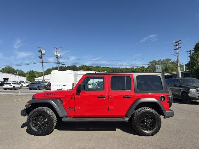 2022 Jeep Wrangler Unlimited Willys