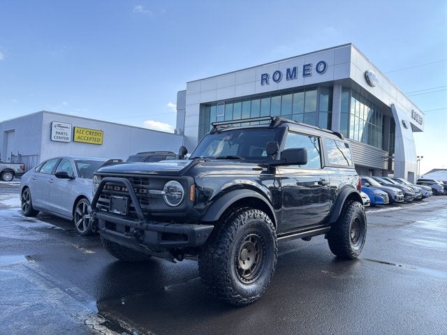 2022 Ford Bronco 2-Door Black Diamond