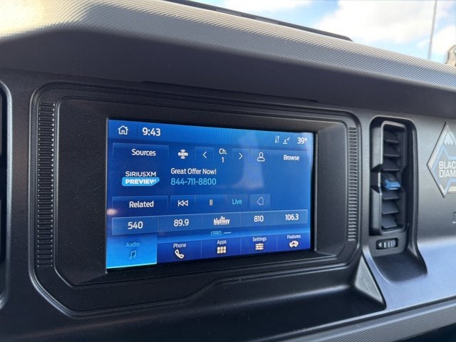 2022 Ford Bronco Black Diamond