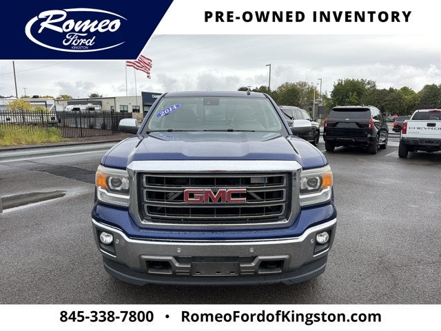 Used 2014 GMC Sierra 1500 SLT with VIN 1GTV2VEC5EZ307988 for sale in Eddyville, NY
