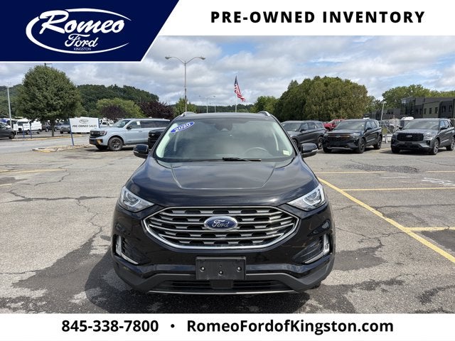 Used 2020 Ford Edge SEL with VIN 2FMPK4J95LBB47524 for sale in Eddyville, NY