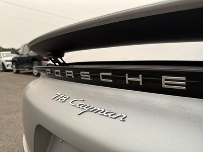 2018 Porsche 718 Cayman Base