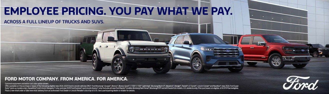 Employee Pricing | Romeo Ford of Kingston in Kingston NY