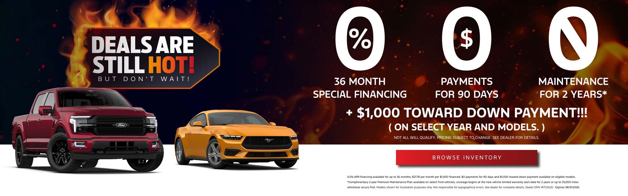 Deals are still hot