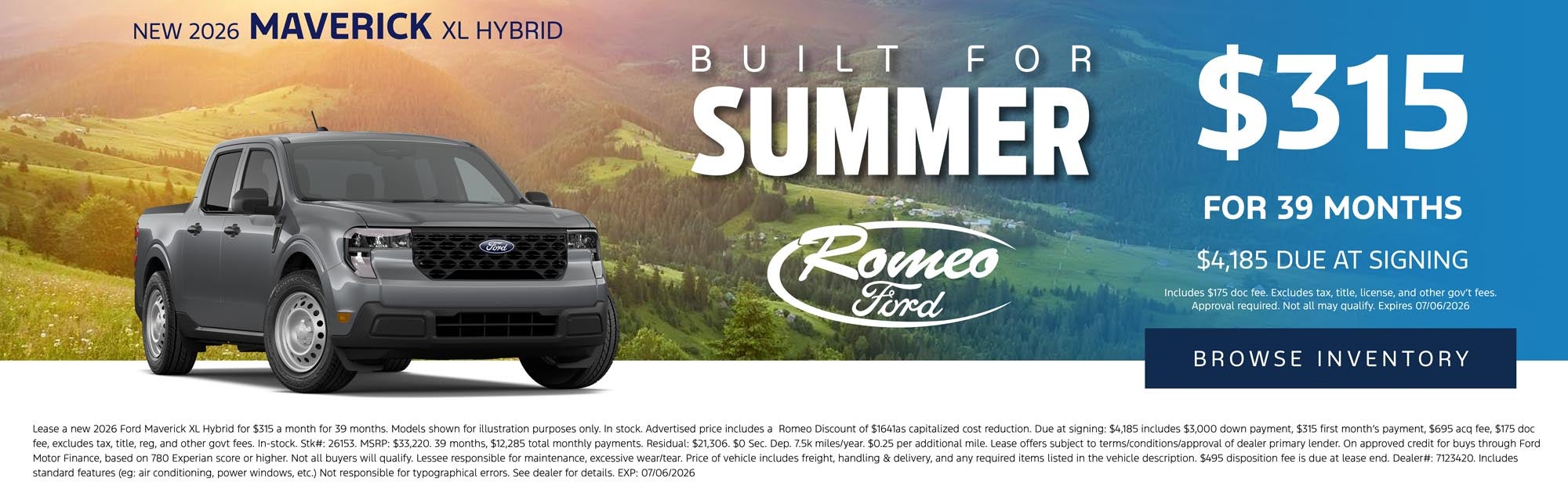 June Maverick Offer