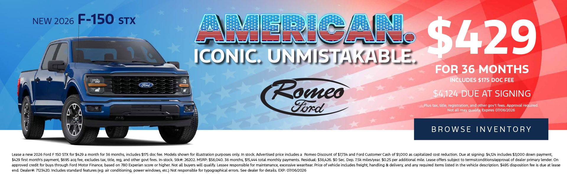 June F-150 Offer