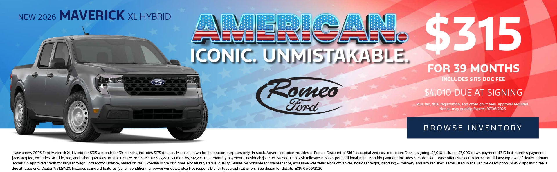 June Maverick Offer