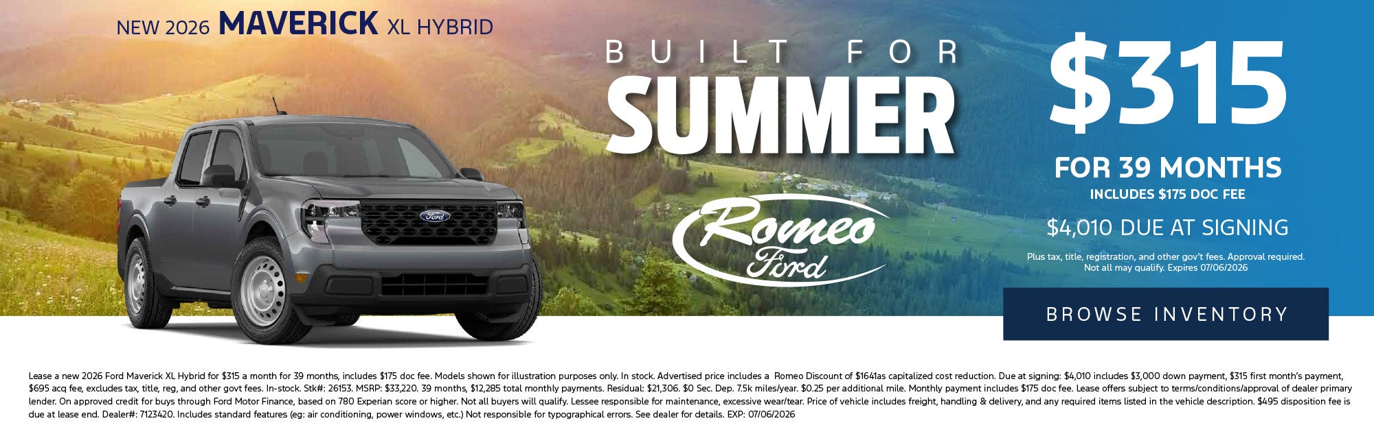 June Maverick Offer