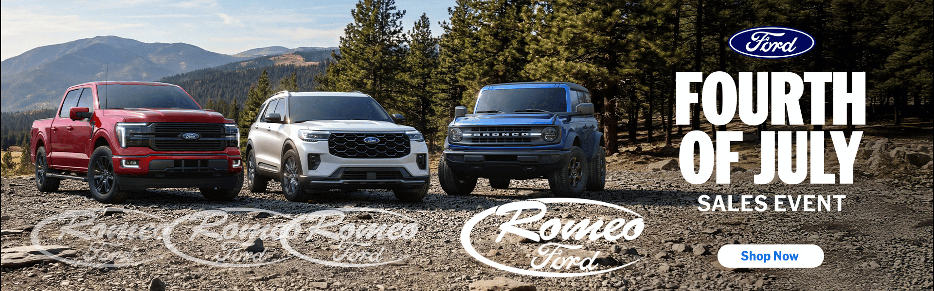 4th of July Sales Event
